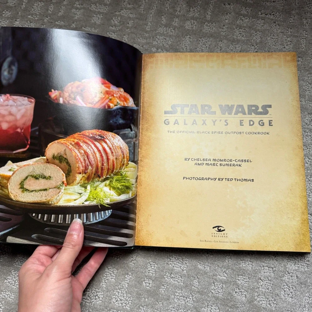 Star Wars Galaxys Edge Official Black Spire Outpost Cookbook Hardcover 2019